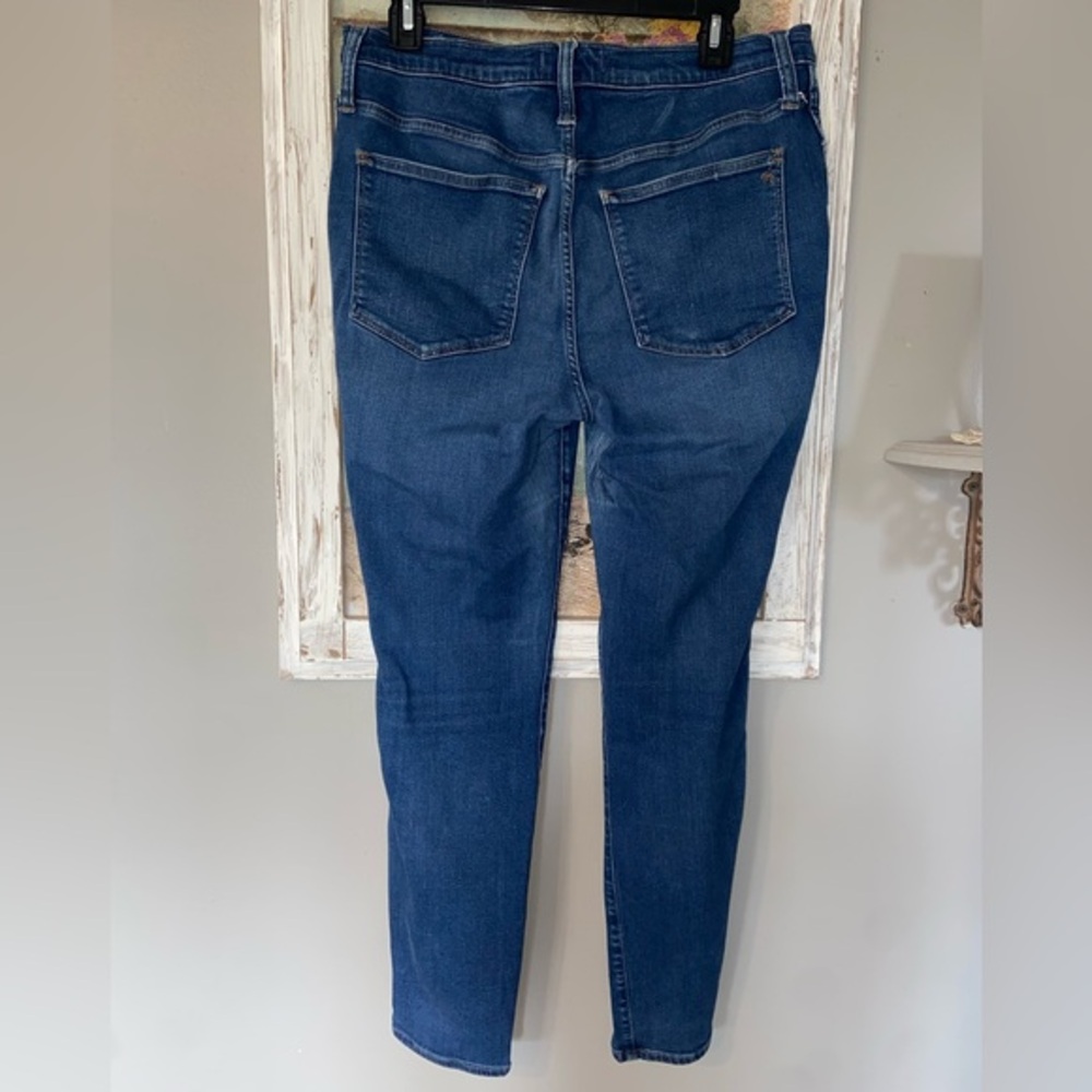 Madewell Jeans Womens Skinny Crop 10 Inch High Rise 30 Casual Stretch